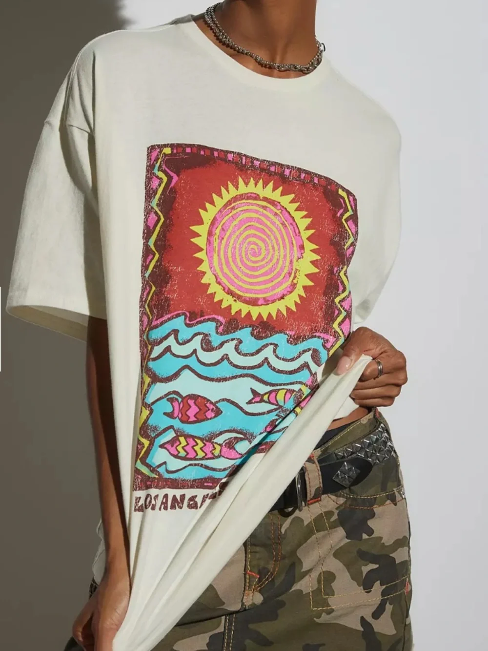 Urban Outfitters UO L.A. Destination T-Shirt Dress - Picture 2 of 11